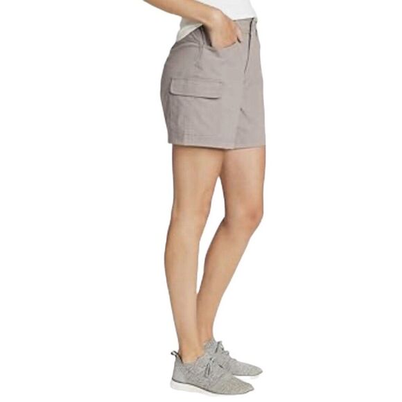 Eddie Bauer Summer Trail Tan Cargo Shorts Hiking Women's Size 16 - Picture 2 of 9